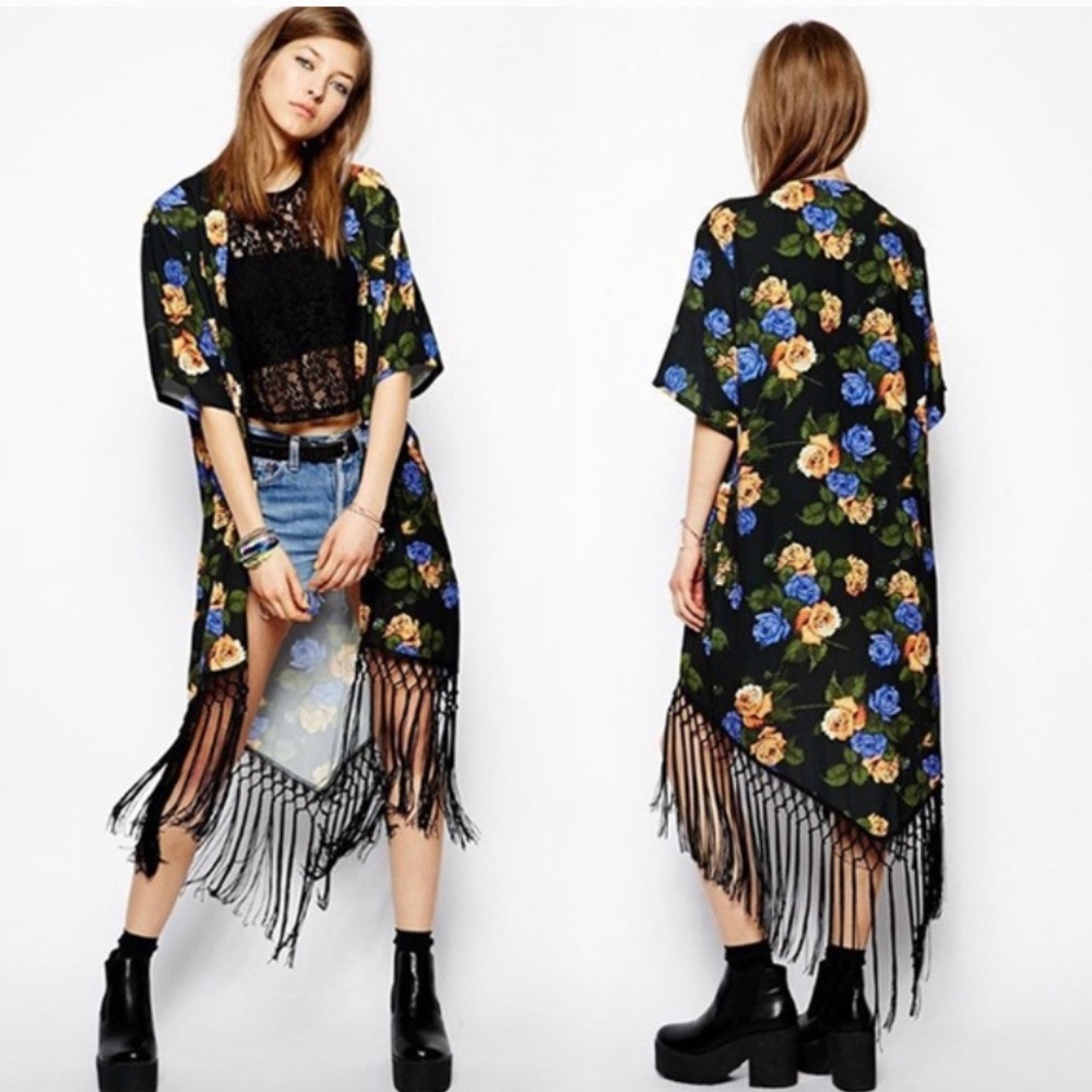 ASOS Kimono with Tassels